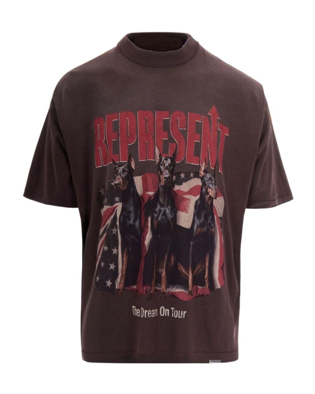 Represent Red Dream On Tour Graphic T-Shirt for men