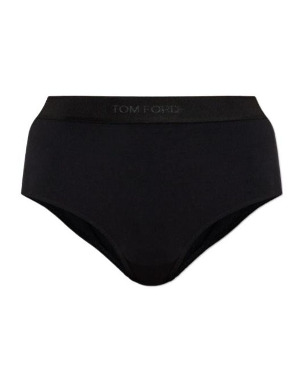 Tom Ford Black High Waist Briefs