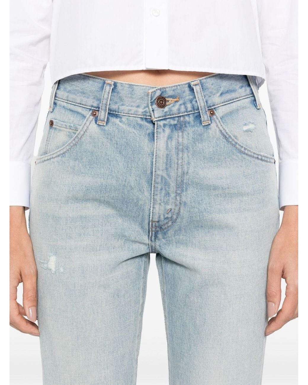 Céline Blue Dylan Flared Jeans