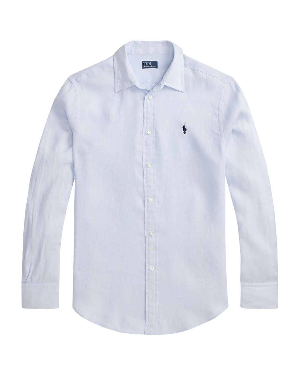 Polo Ralph Lauren Blue Classic Linen Shirt
