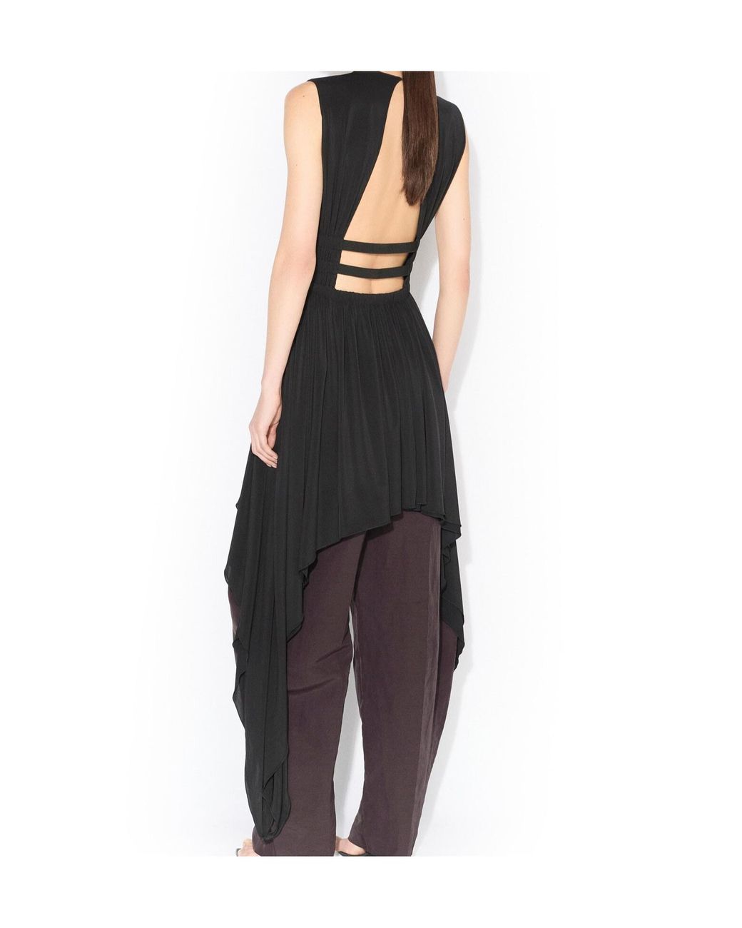 Alaïa Black Midi Deesse Noir
