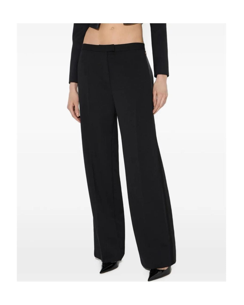 Elisabetta Franchi Blue Trousers