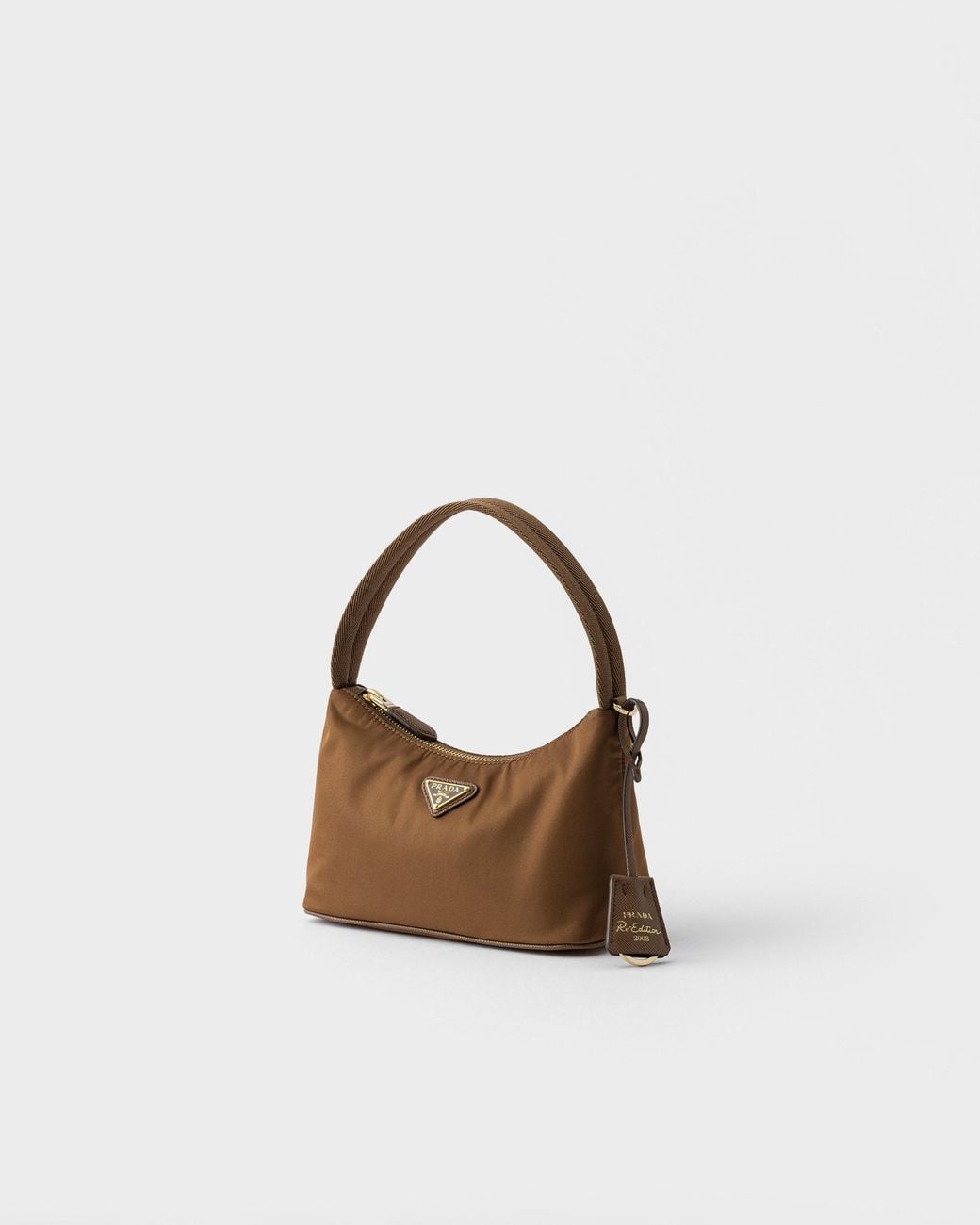 Prada Brown Re-Edition 2008 Re-Nylon Mini-Bag