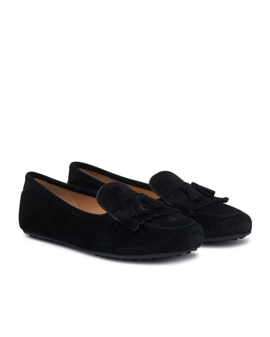 Ralph Lauren Black Slip-On Loafers