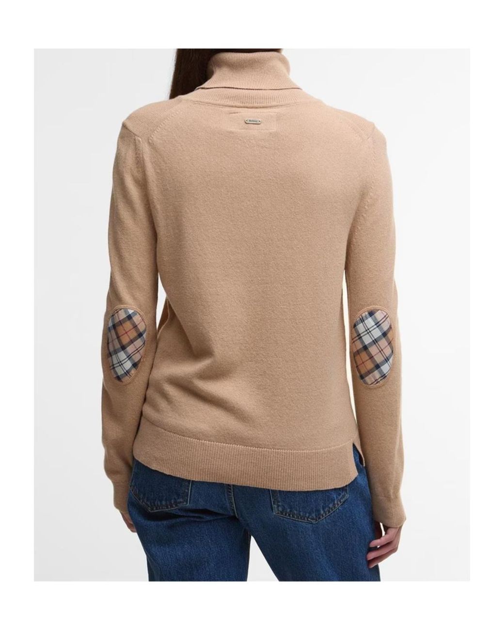 Barbour Natural Pendle Roll-Neck Jumper