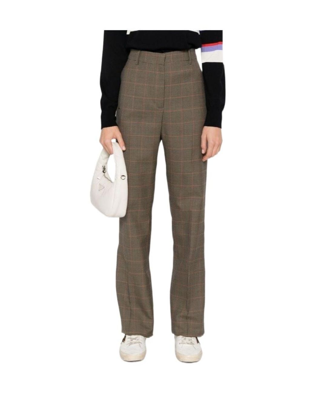 Golden Goose Deluxe Brand Gray Maewa Straight-Leg Trousers