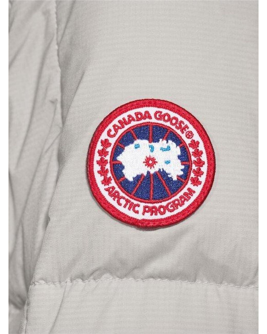 Canada Goose Gray Alliston Hooded Down Jacket