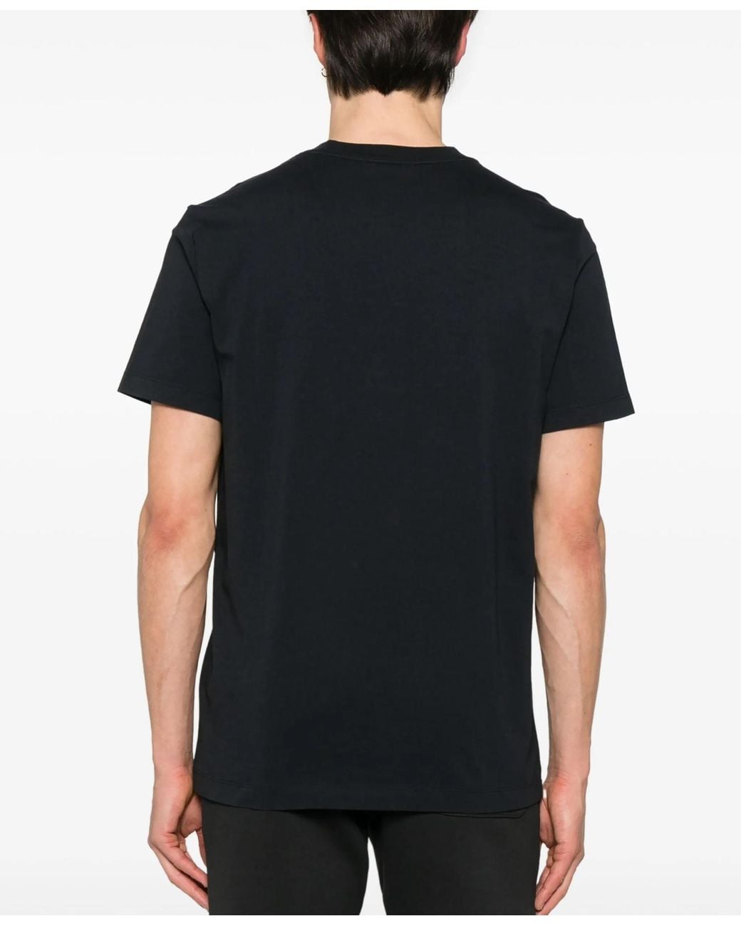 Moncler Black Logo-Patch T-Shirt 3-Pack for men