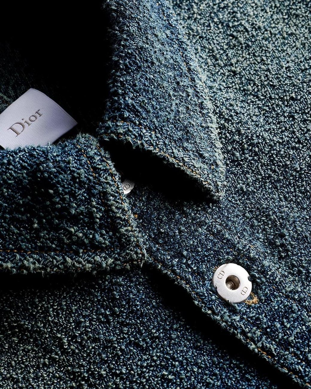 Dior Blue Oversized Shirt