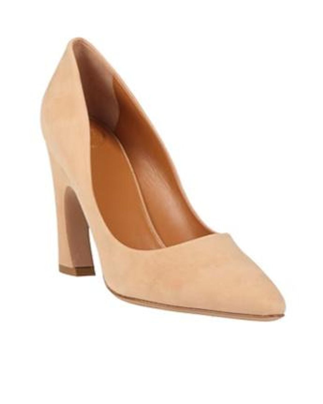 Chloé Natural Pointed-Toe High Heels