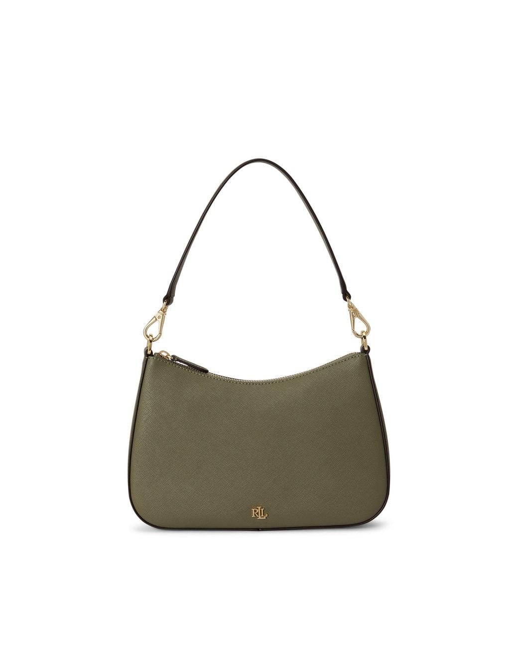 Ralph Lauren White Leather Shoulder Bag