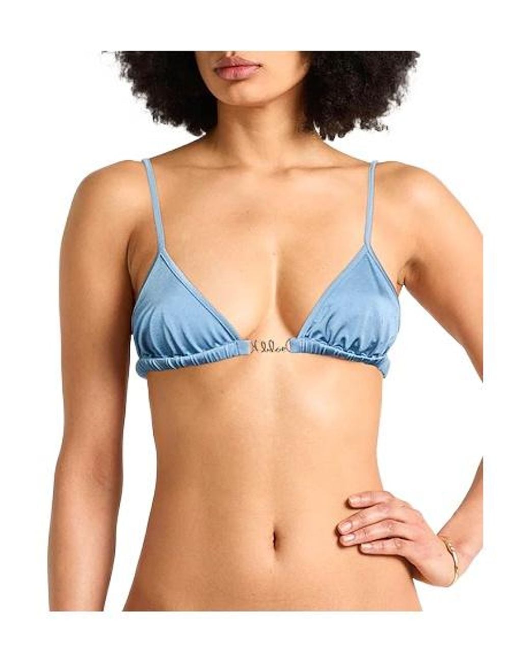 Chloé Blue Bikini Tops