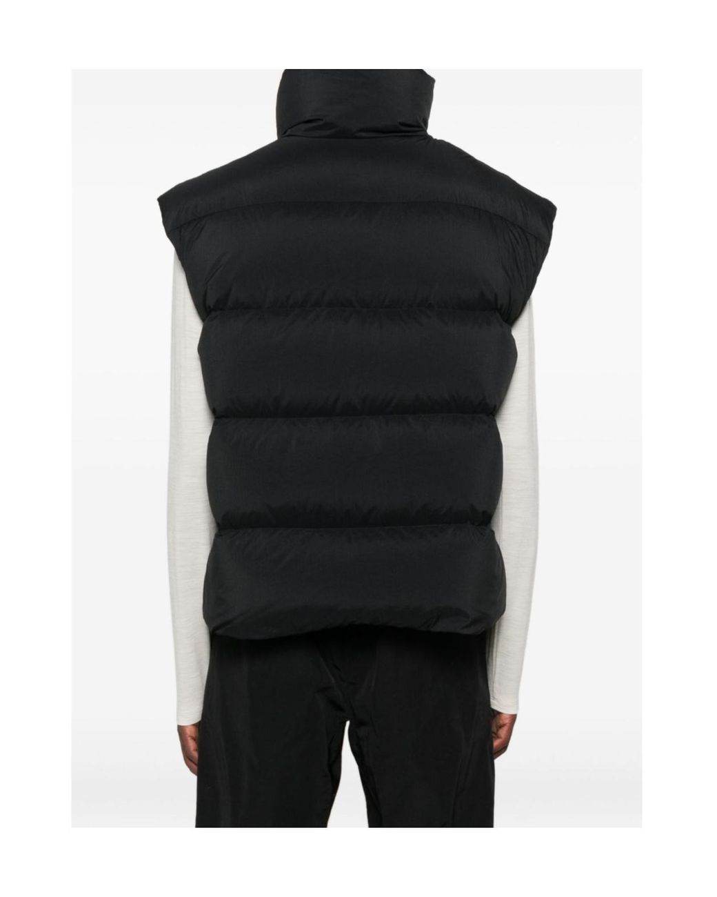 Peuterey Black Long-Sleeved Down Jacket for men