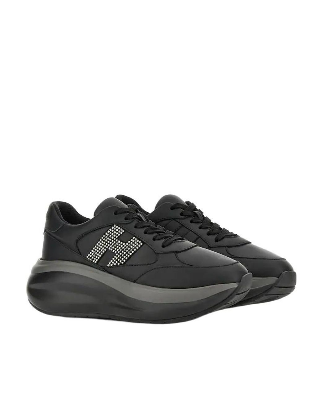 Hogan Black Maxi I Active Sneakers