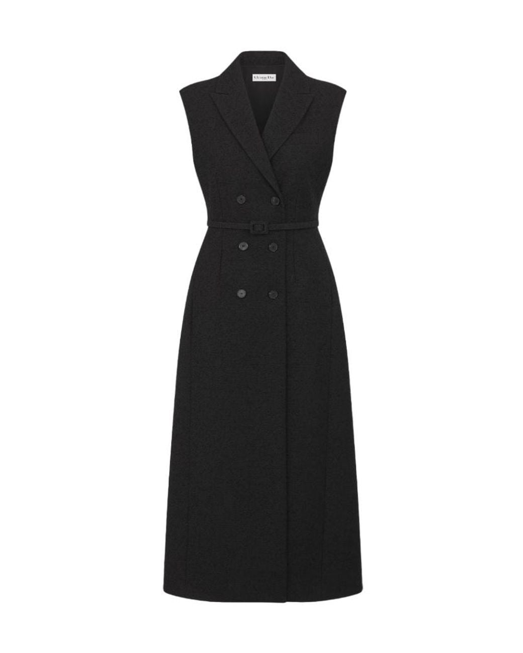 Dior Black Mid-Length Blazer Dress