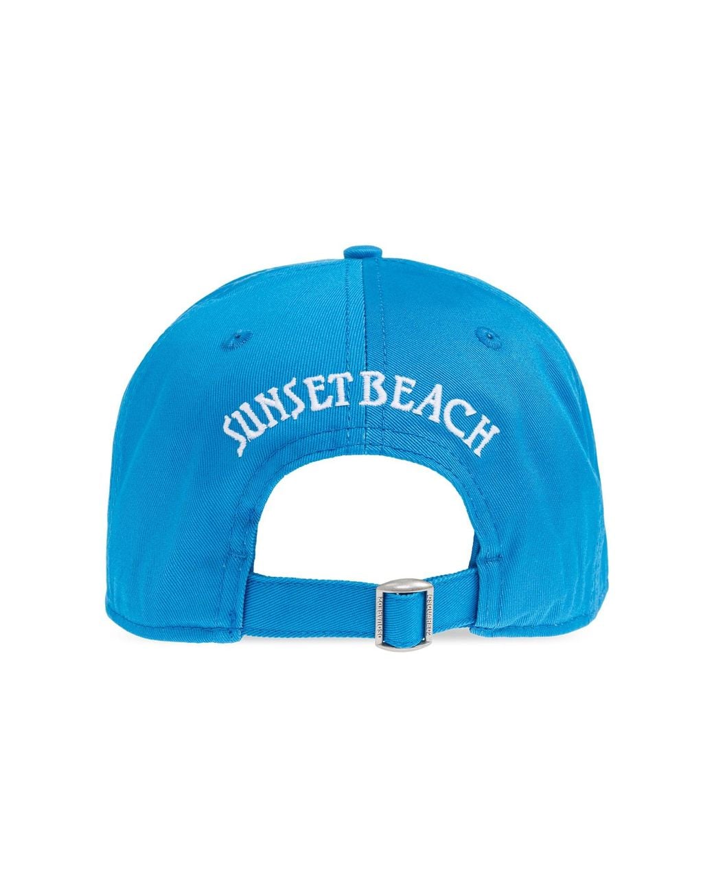 DSquared² Blue Logo Patch Baseball Cap for men
