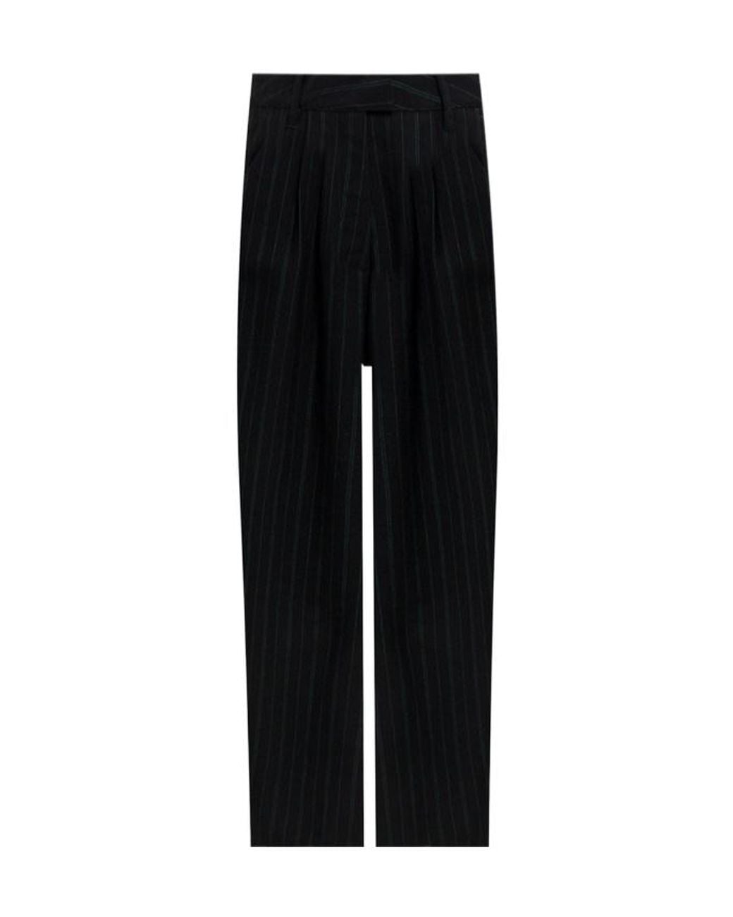 Off-White c/o Virgil Abloh Black Striped Tapered Pants