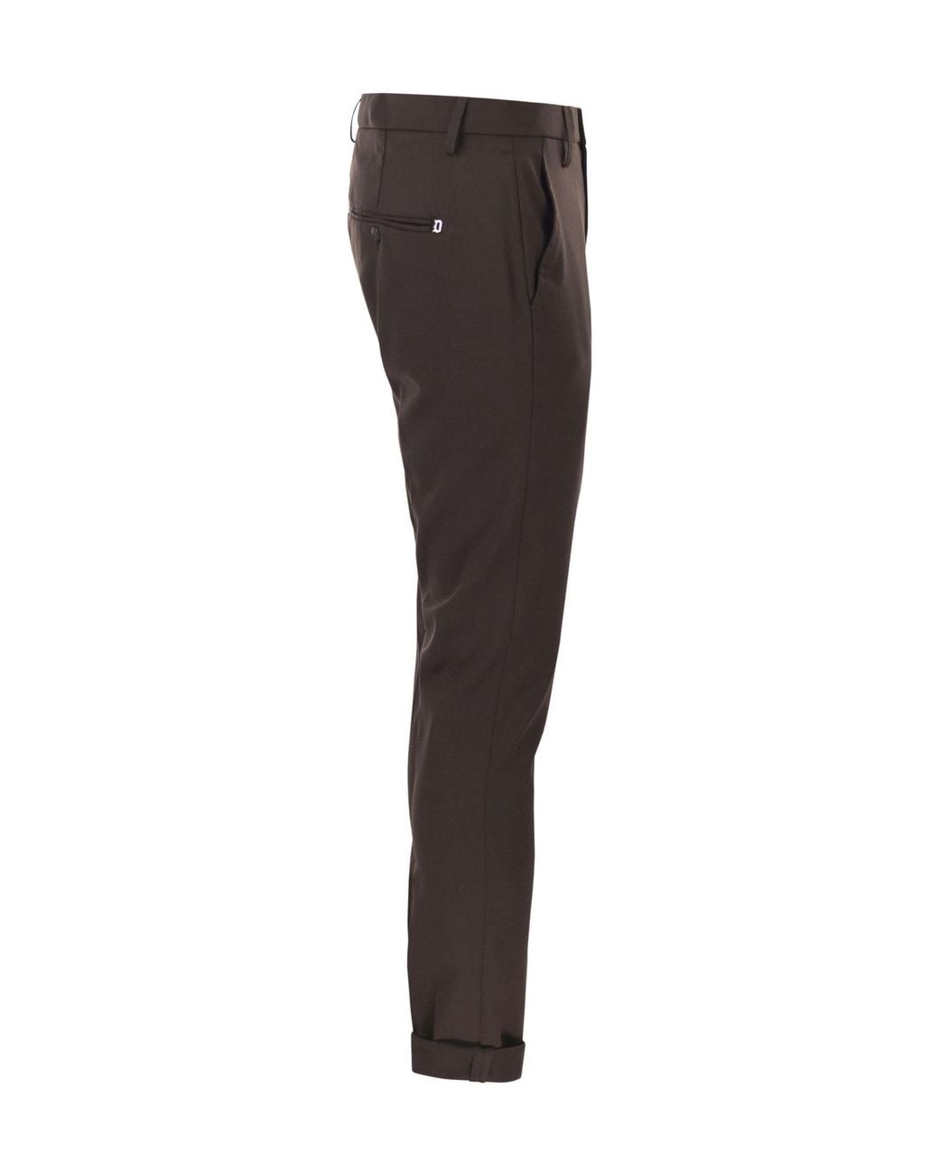 Dondup Gray Gaubert Slim-Fit Pants for men