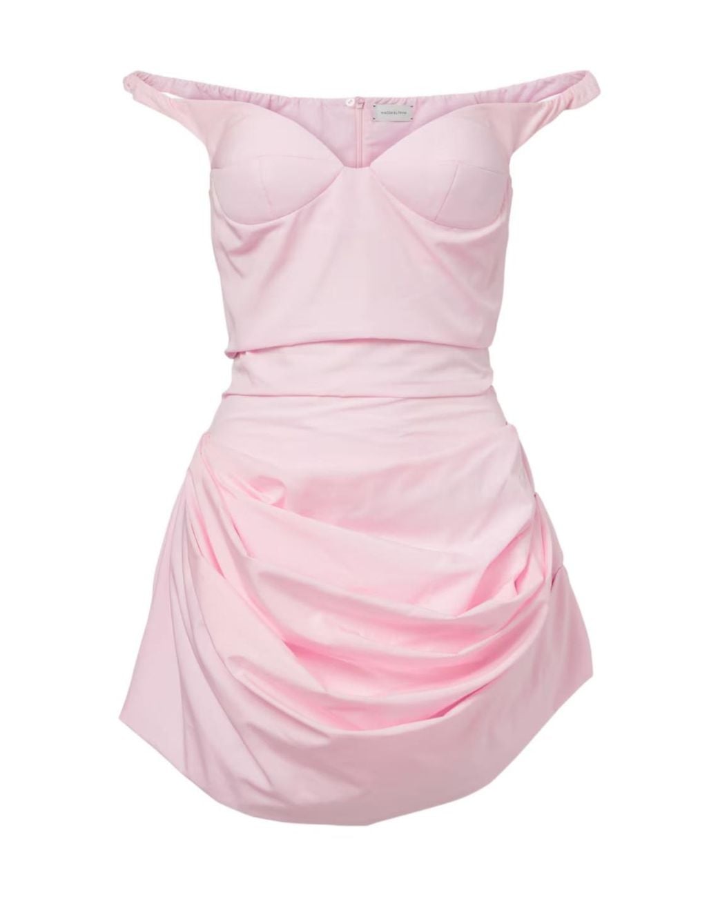 Magda Butrym Pink Cotton Minidress