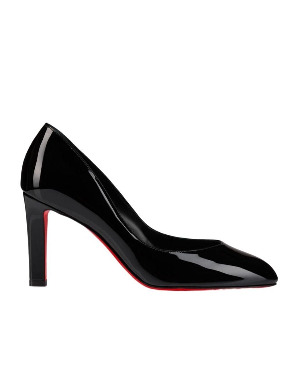 Christian Louboutin Black Fannylove Slip-On Pumps