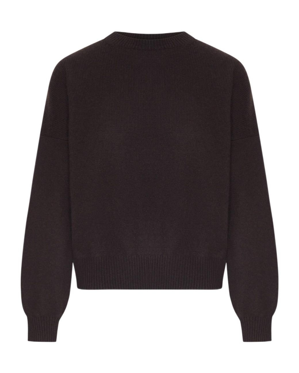 Lisa Yang Black Ribbed Knitted Sweater