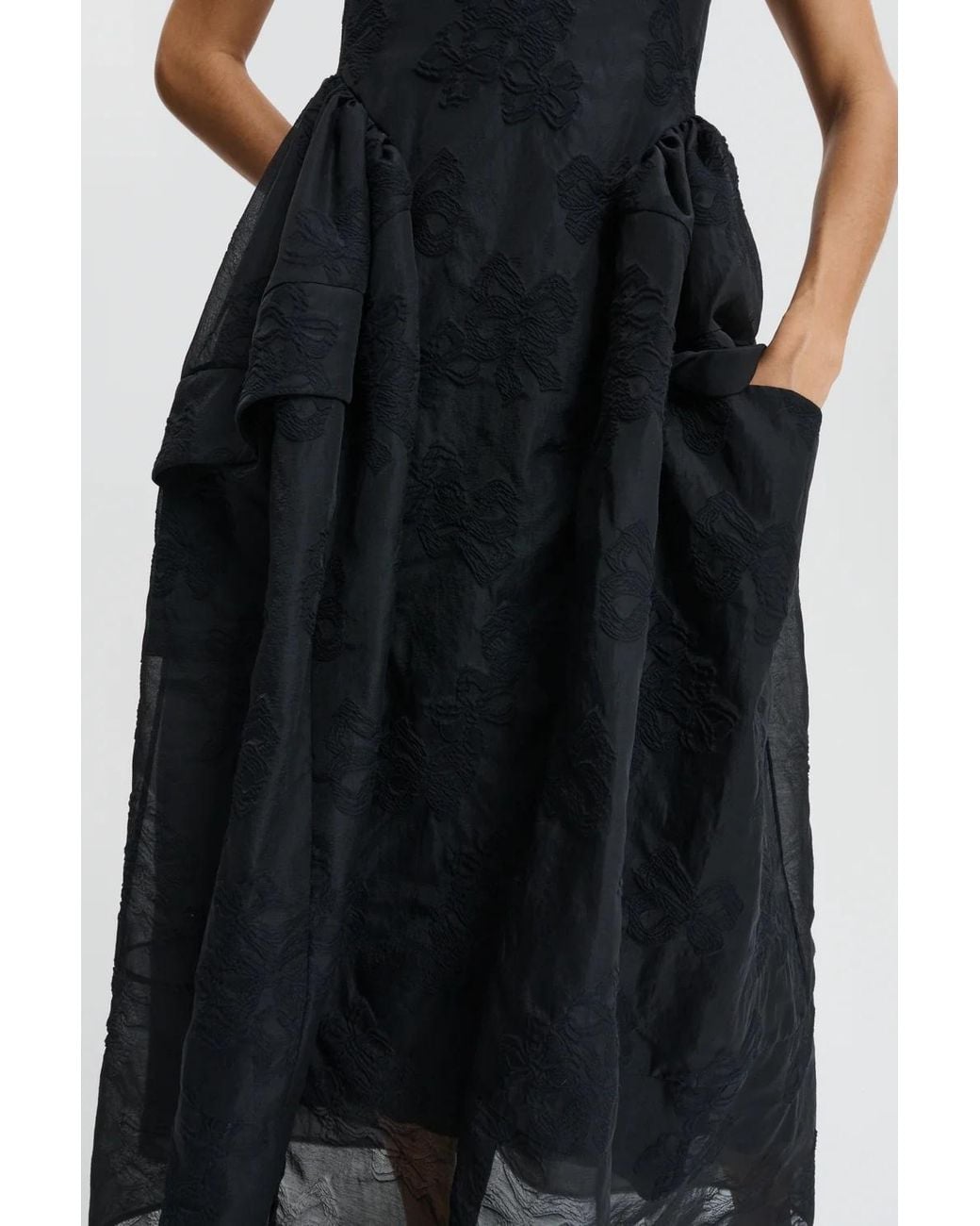 CECILIE BAHNSEN Black Cbduana Dress