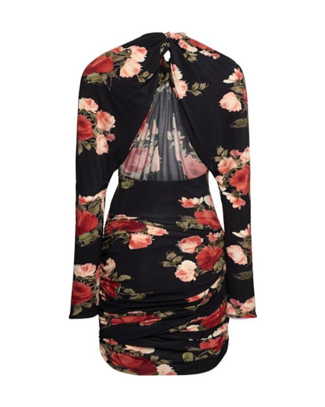 Magda Butrym Black Pattern Dress