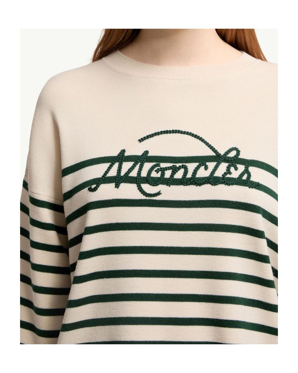 Moncler Multicolor Striped Crewneck Jumper