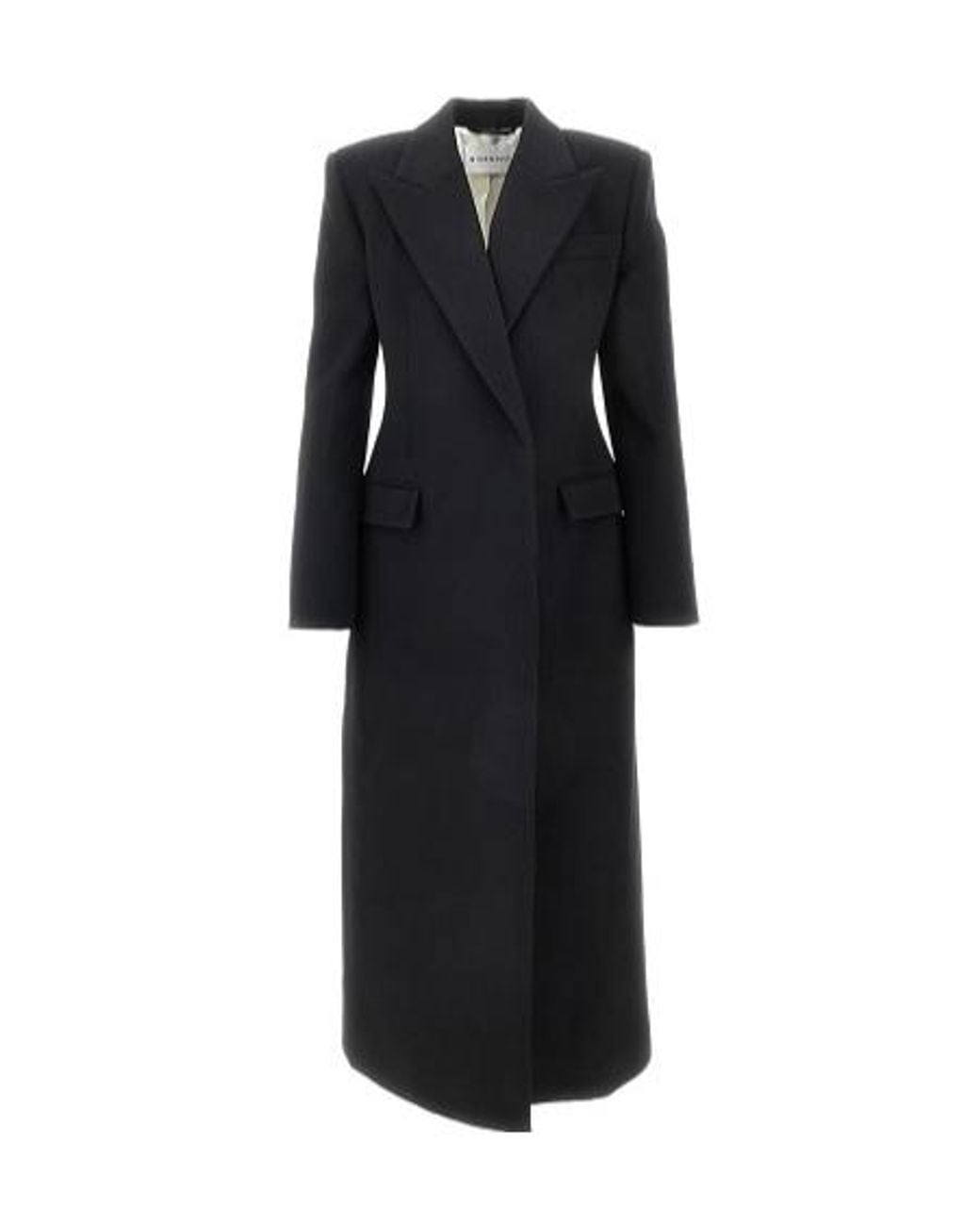Givenchy Black Mid-Length Coat