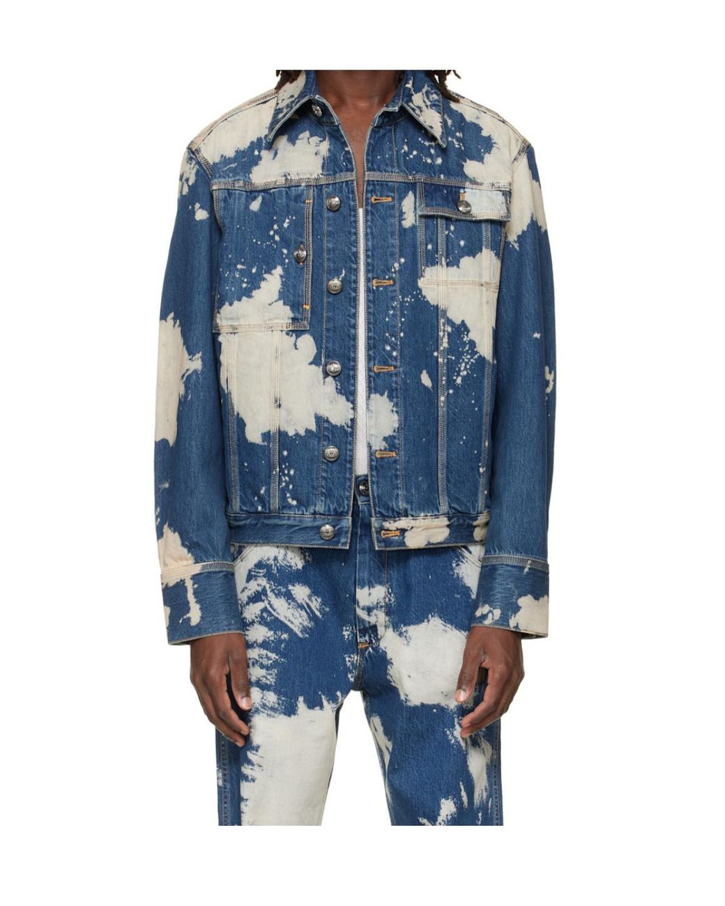 Vivienne Westwood Blue Worker Jacket for men
