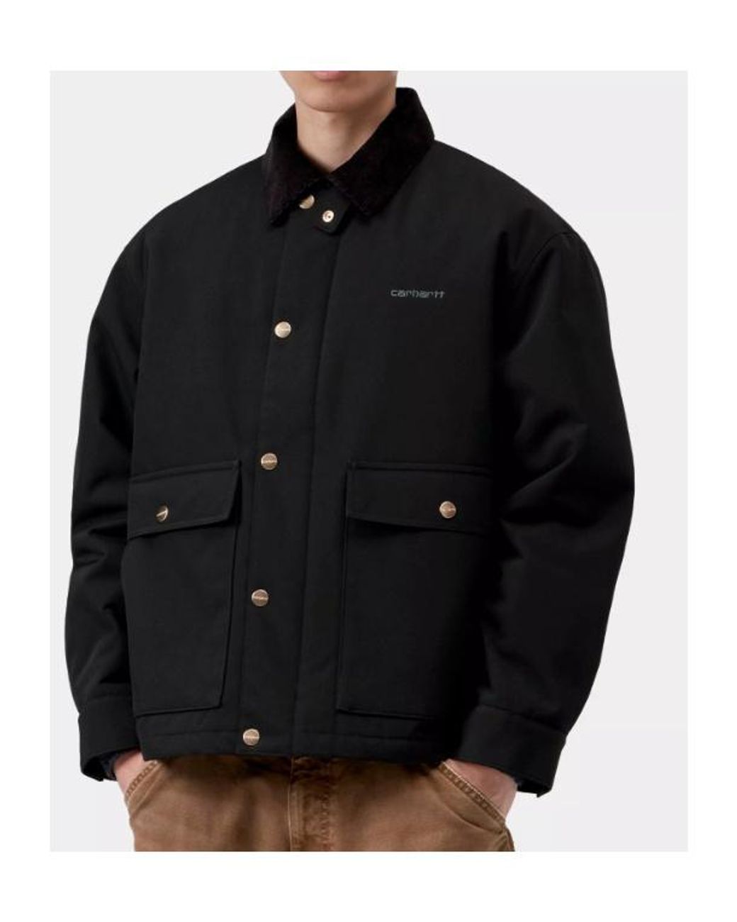 Carhartt Black Quentin Insulated Jacket for men