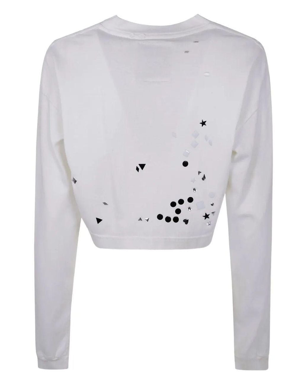 Maison Mihara Yasuhiro Gray Stud-Embellished Sweatshirt for men