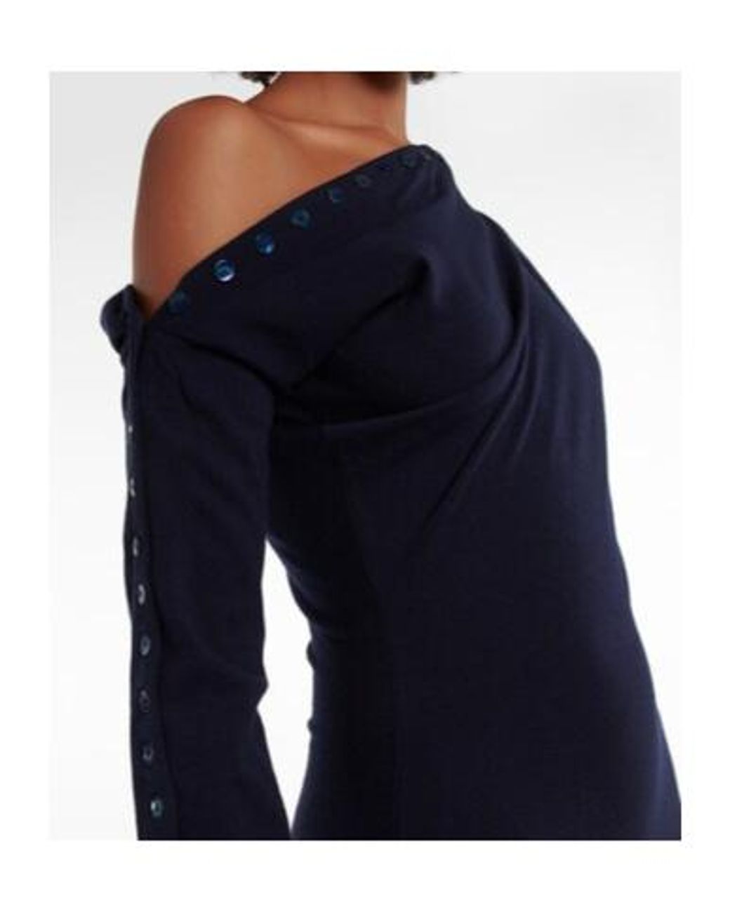Altuzarra Blue Jeevika Wool-Blend Midi Dress