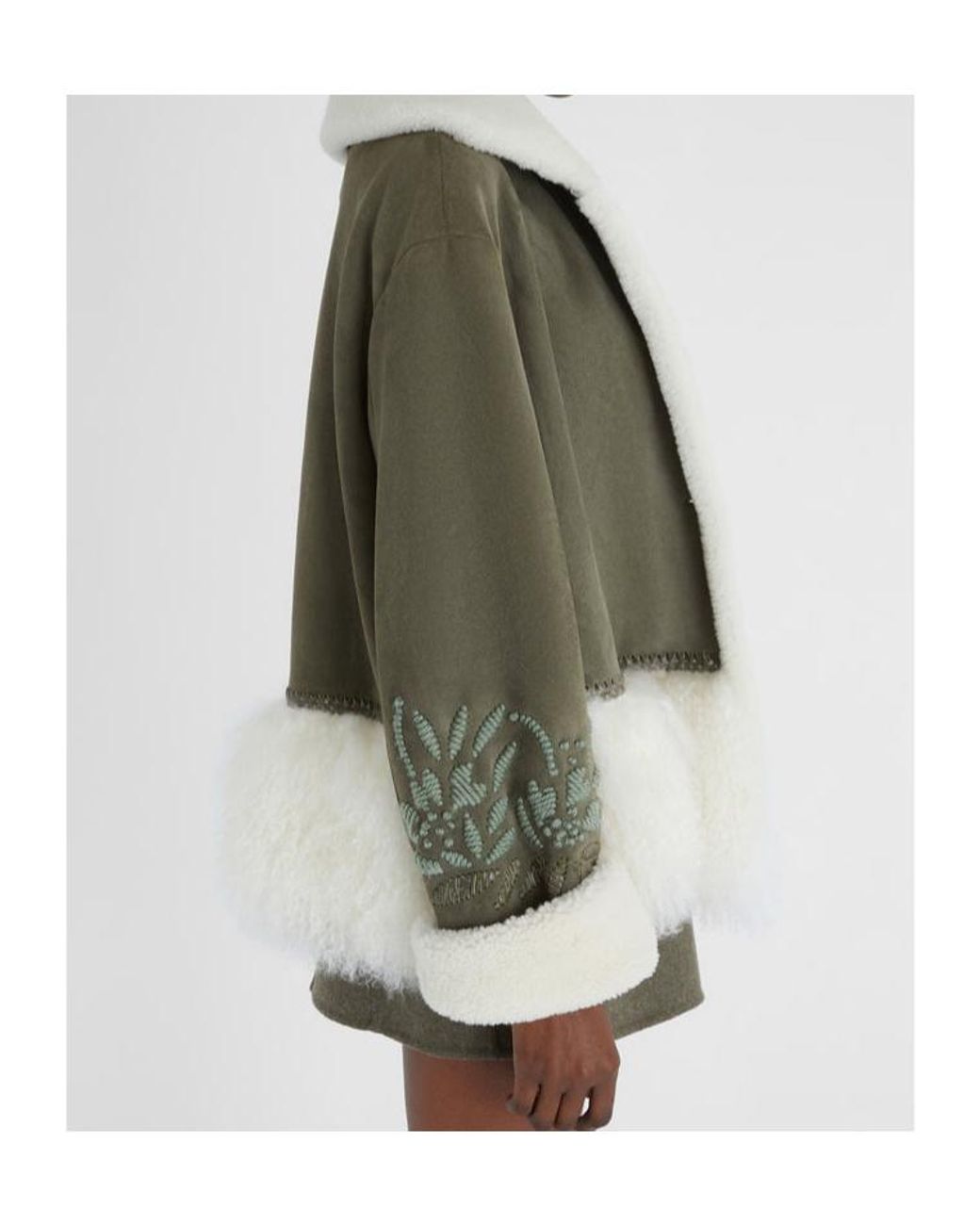 Ermanno Scervino Green Single-Breasted Jacket