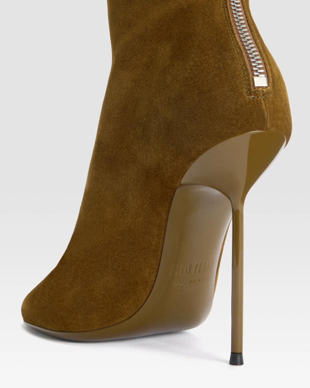Paris Texas Brown Lidia Stiletto Ankle Boots