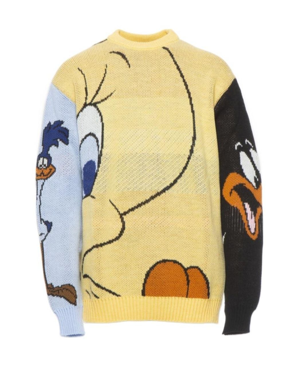 FAMILY FIRST Metallic Long-Sleeved Sweater for men