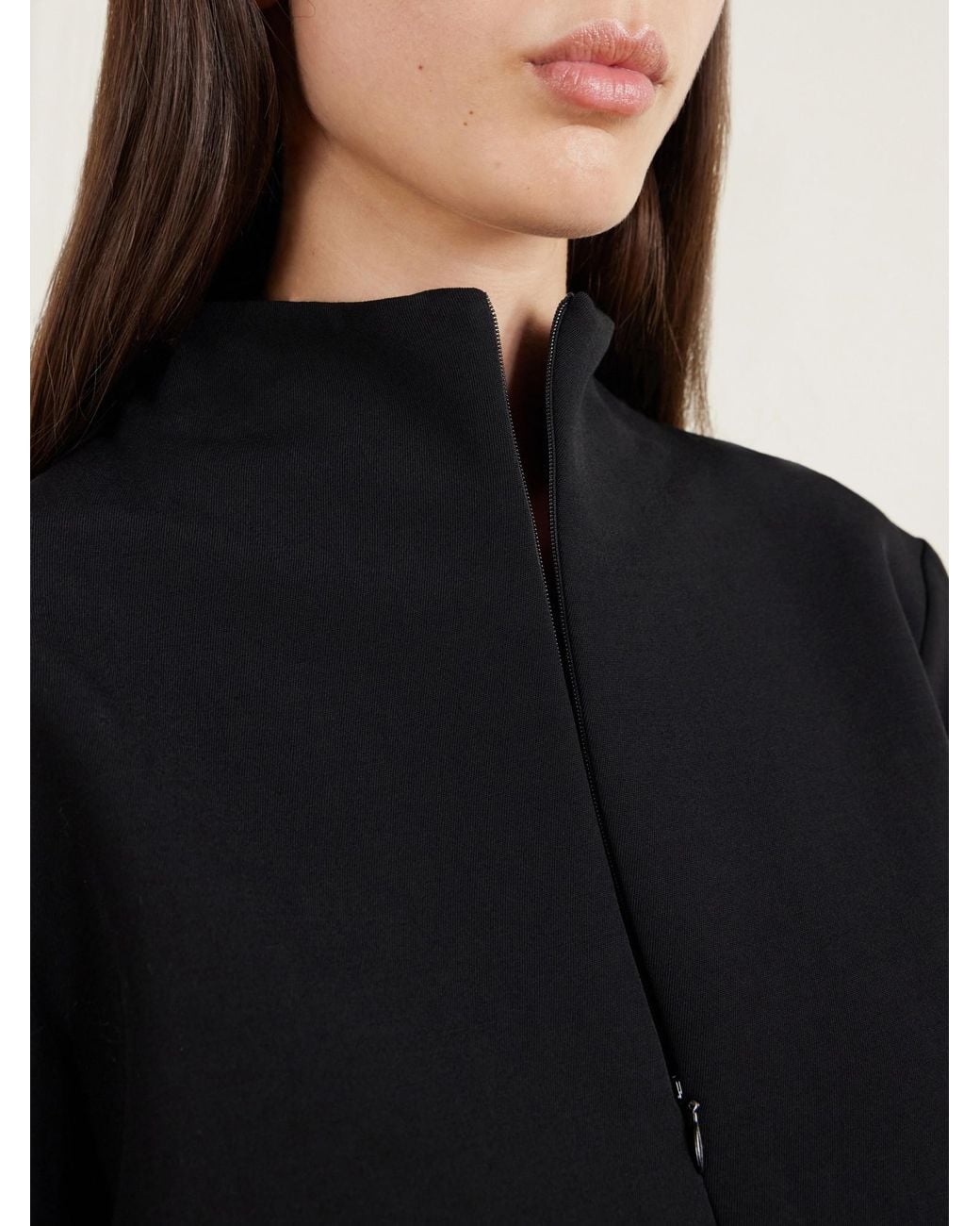 Studio Nicholson Black Taler Wool-Blend Top