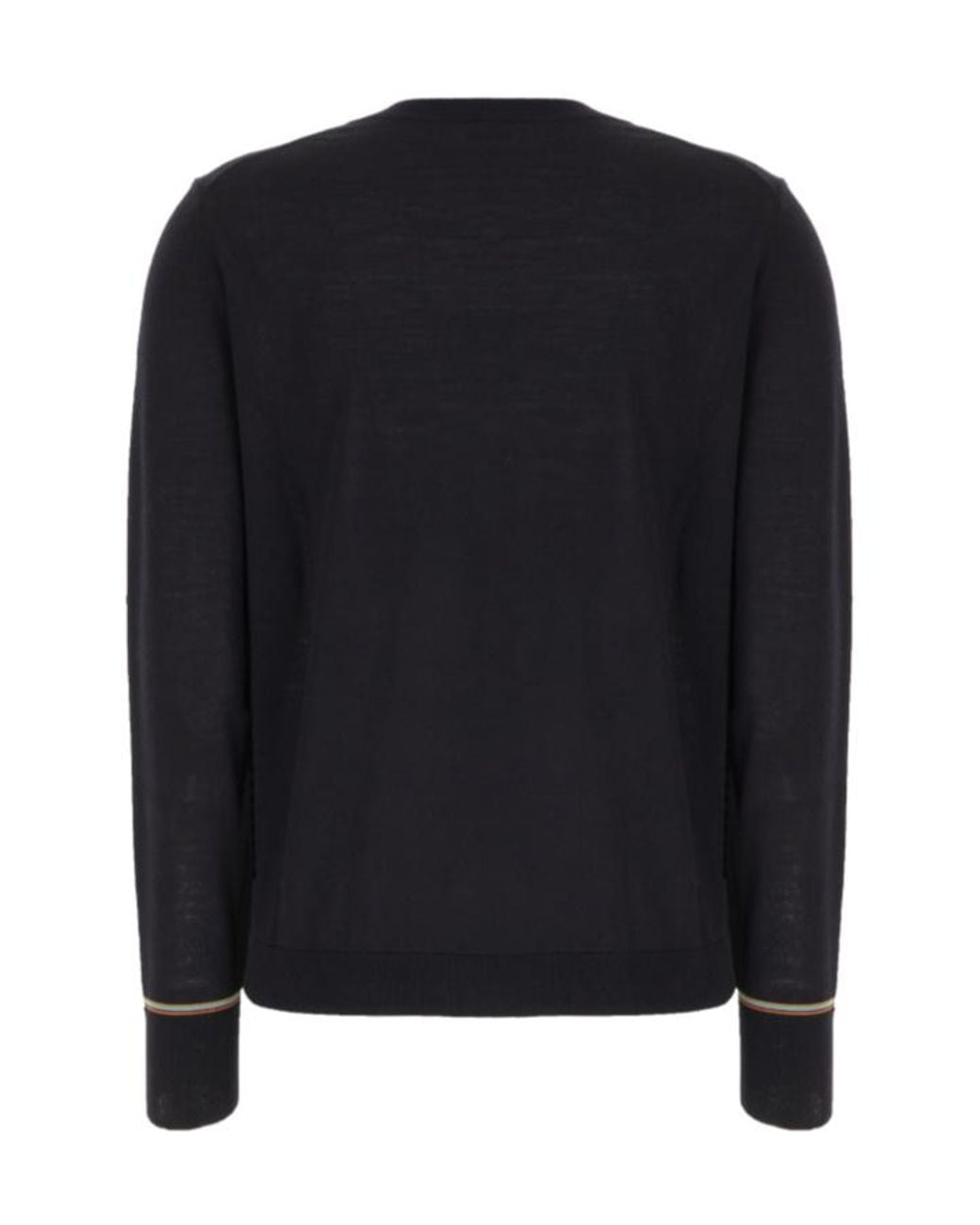 Paul Smith Black V-Neck Wool Sweater