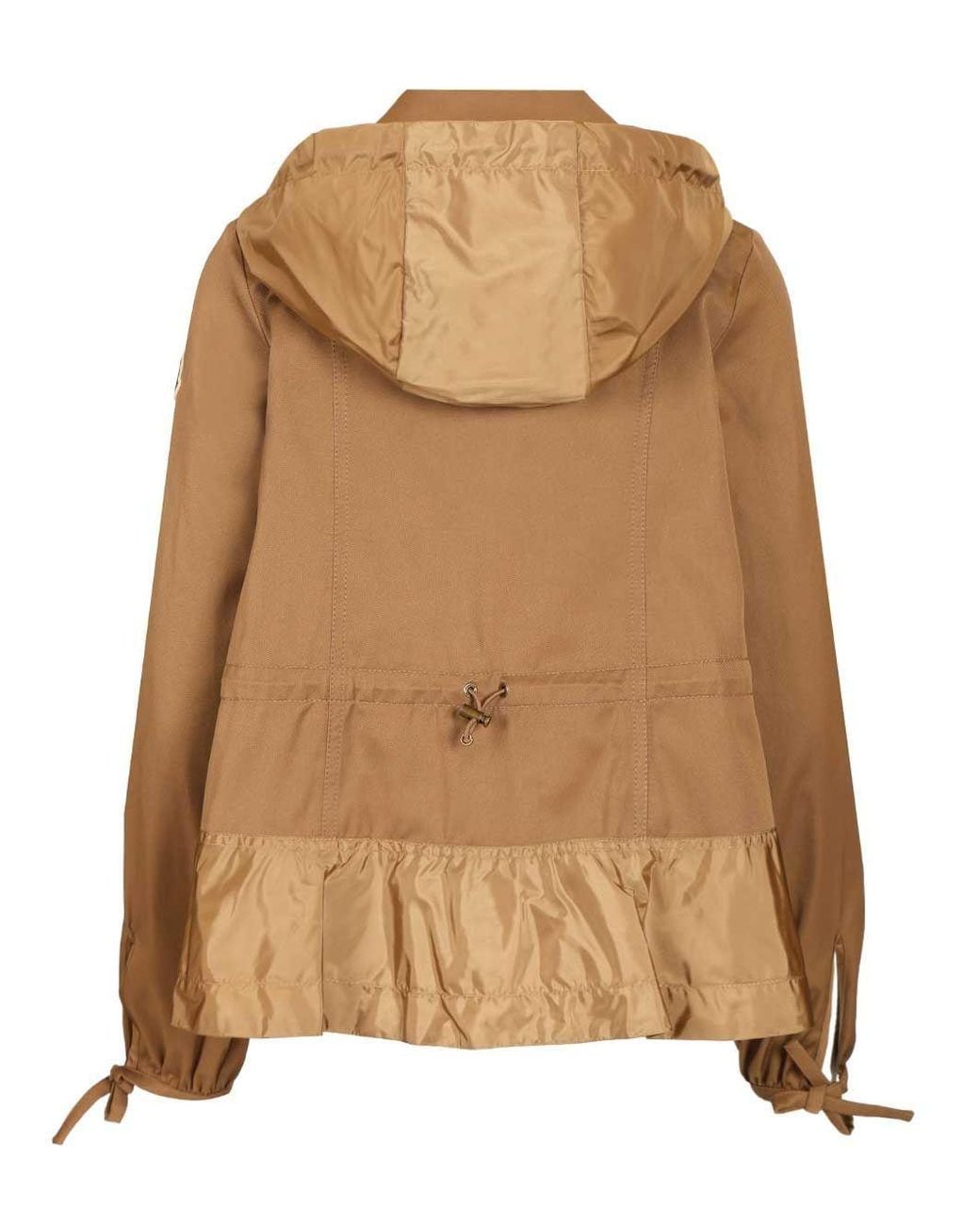 Moncler Brown Adenium Drawstring Hooded Jacket
