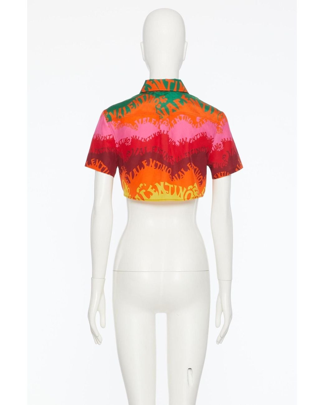 Valentino Red Short Sleeve Shirt