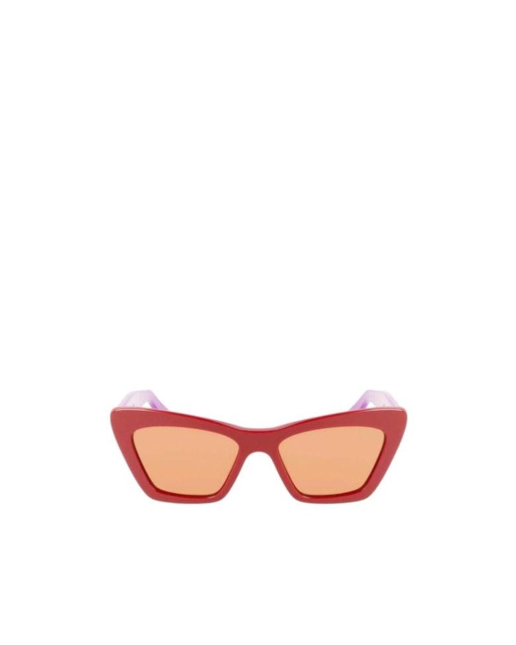 Ferragamo Pink Ferragamo Eyewear Cat Eye Frame Sunglasses