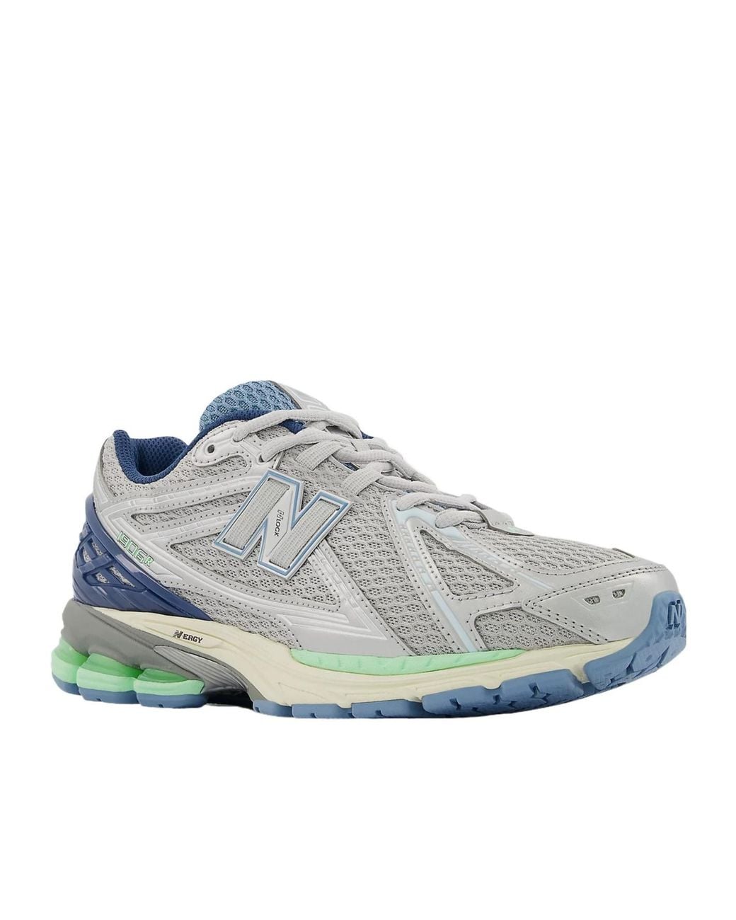 New Balance Gray 1906 Lace-Up Sneakers for men