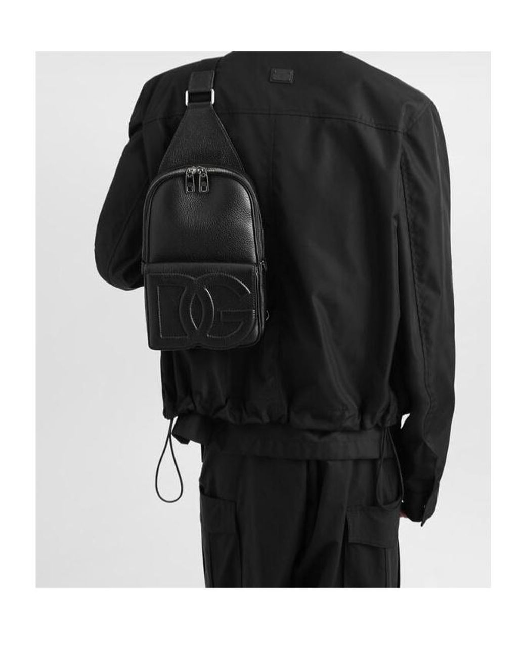 Dolce & Gabbana Black Backpacks for men