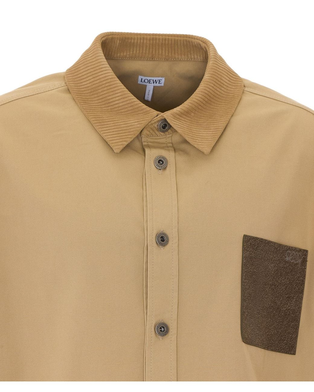 Loewe Natural Contrast Patch Jacket for men