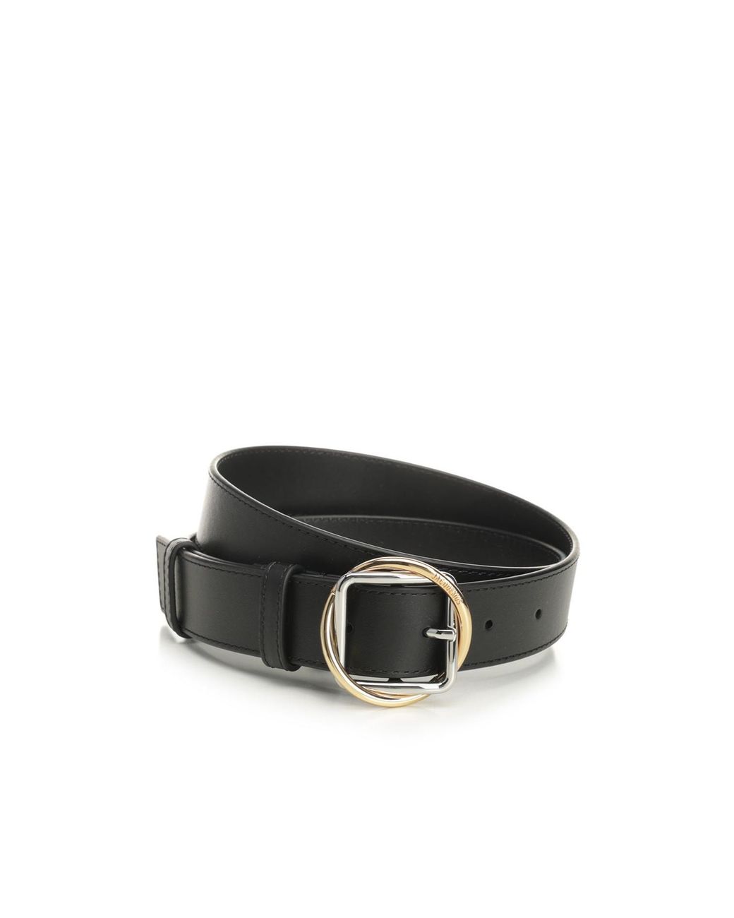 Jacquemus Black Salon Leather Belt for men