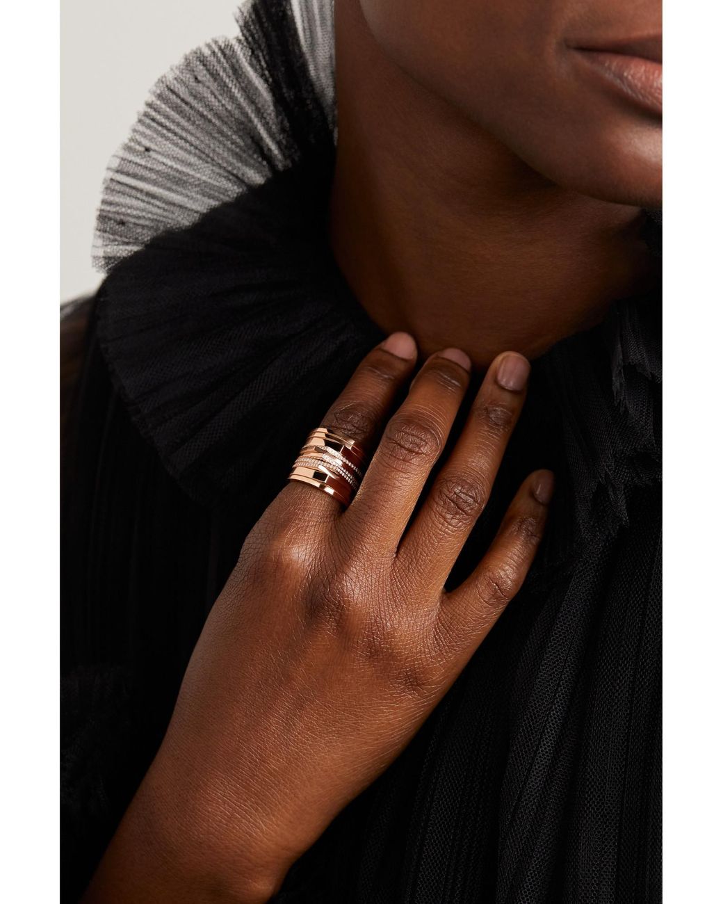 Repossi Natural Rose Diamond Ring