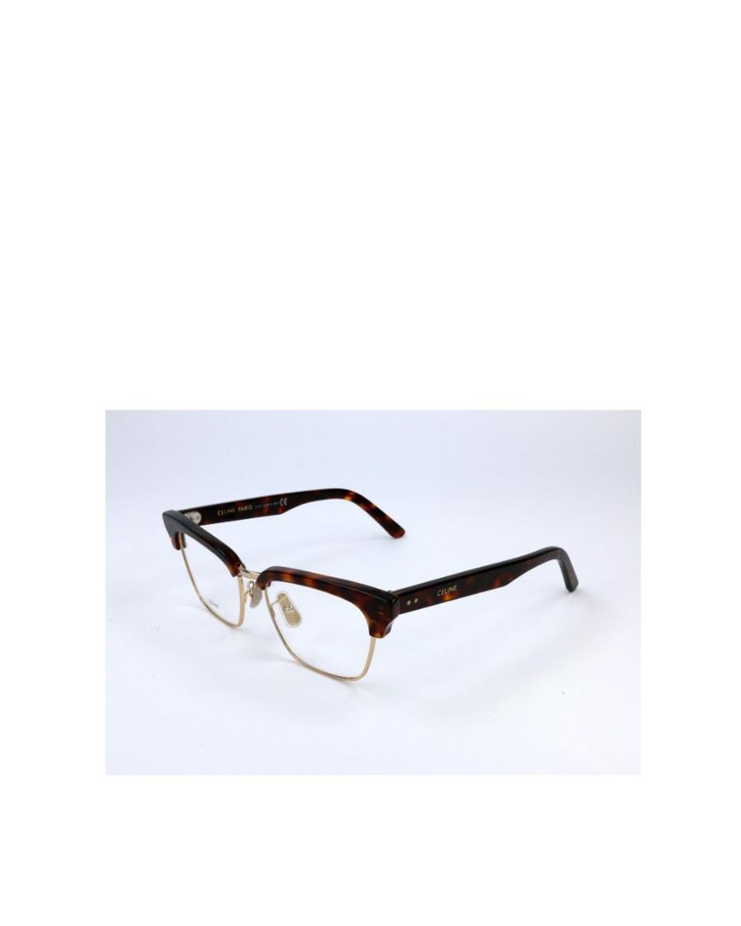 Céline White Logo Flat Mirror