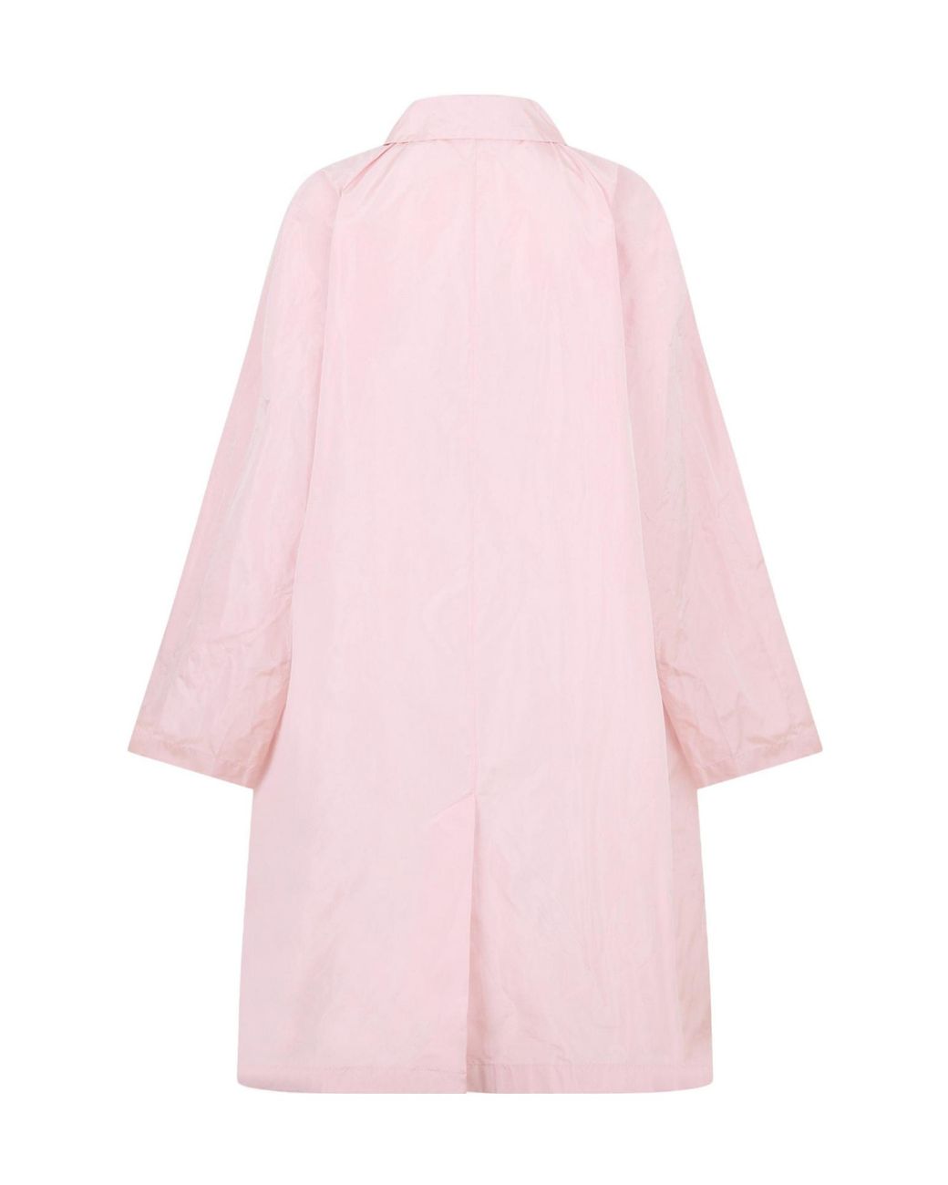 Prada Pink Minimalist Trench Coat