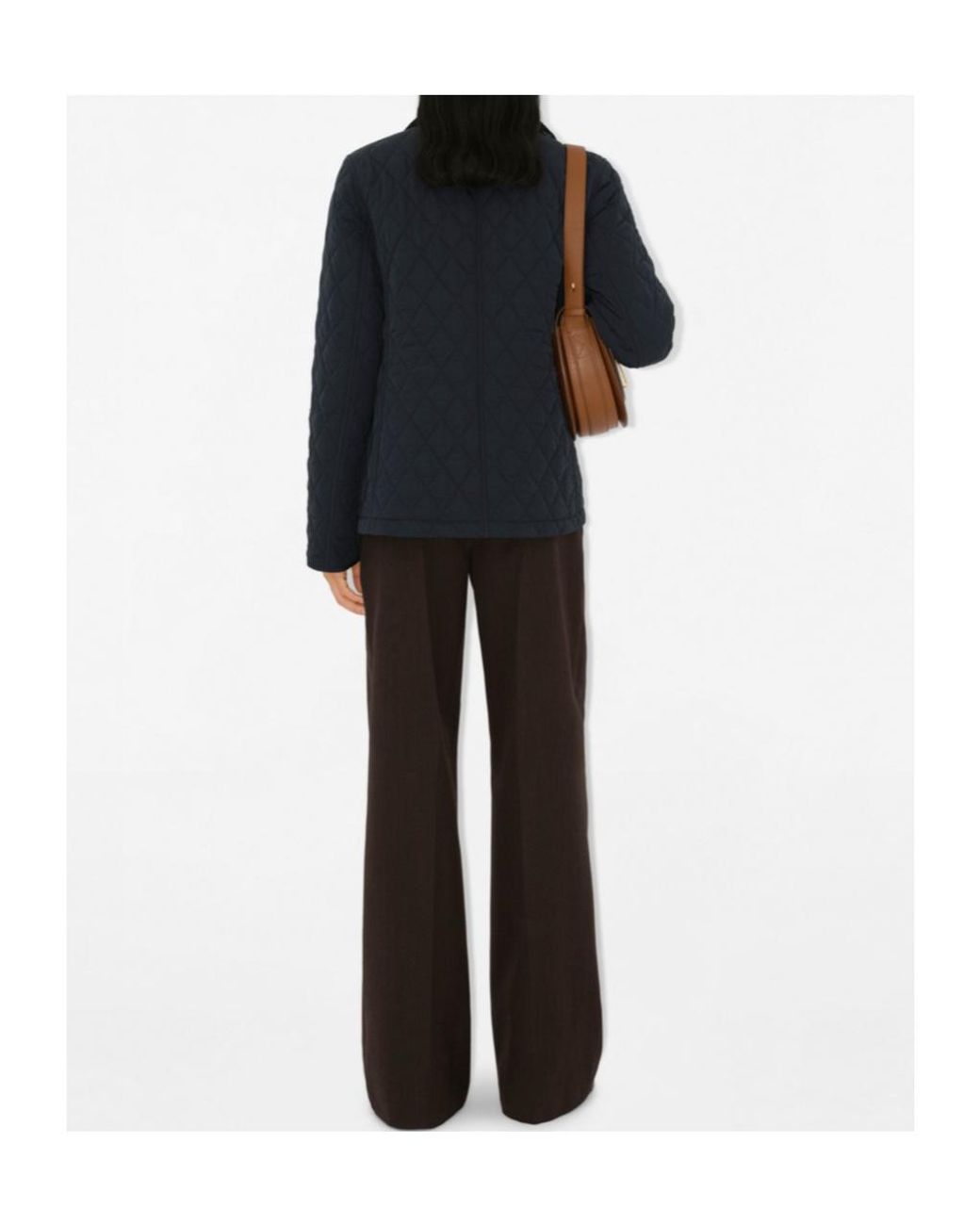 Burberry Blue Quilted Jacket