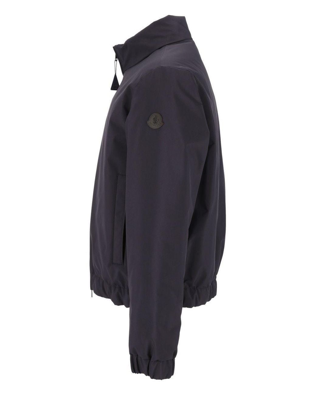 Moncler Gray Luserna Short Down Jacket for men